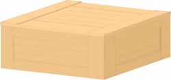 Clipart - Wood crate