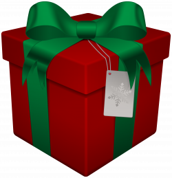 Christmas Gift Box Red Transparent PNG Clip Art | Gallery ...