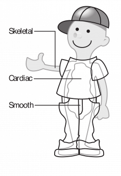 Clipart - Boy with transparent body