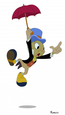 A faithful Jiminy Cricket rendering by Michael J. Ruocco. I remember ...