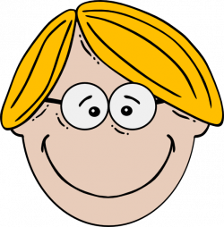 Blond Boy Glasses Clip Art at Clker.com - vector clip art online ...