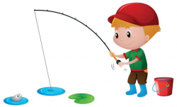 Boy fishing clipart 8 » Clipart Station