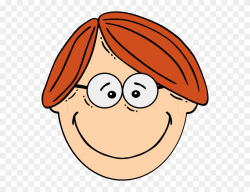 Smiling Red Head Boy With Glasses Clip Art At Clipartimage ...