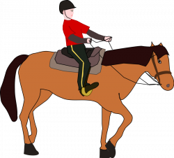 28+ Collection of Boy Horseback Riding Clipart | High quality, free ...