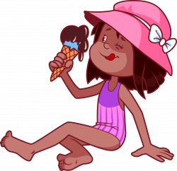 Cartoon Child Clip art - children eating ice cream 2244*2179 ...