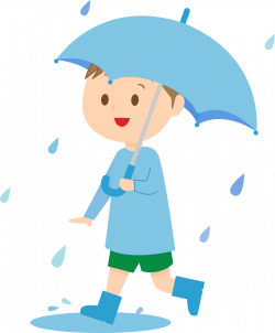 Boy With Umbrella Clipart & Boy With Umbrella Clip Art Images #3842 ...