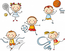 Physical education Clip art - 61 Cute cartoon kids playing 1673*1320 ...