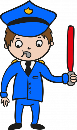 Cartoon Police officer - A cartoon whistle policeman 1133*1920 ...