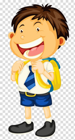 Student School uniform Child , happy boy transparent ...