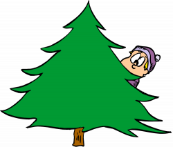 28+ Collection of Boy Behind The Tree Clipart | High quality, free ...