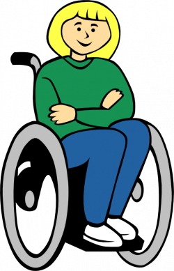 Girl In Wheelchair Clipart | i2Clipart - Royalty Free Public Domain ...