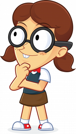 Image for Free Girl Geek Thinking People High Resolution Clip Art 1 ...