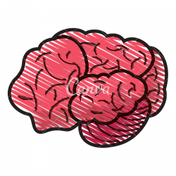Human Brain Doodle - Icons by Canva