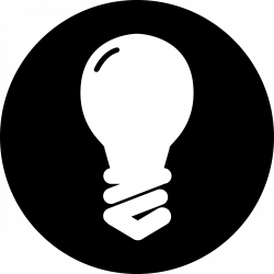 30+ Amazing Light Bulb Clip Art Black And