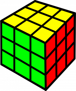 Clipart - Rubik cube