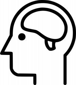 Brain Nervous System Mind Head Anatomy Svg Png Icon Free Download ...