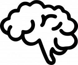 Brain Neuroscience Brainstroming Mind Medical Neurology Svg Png Icon ...