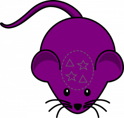 Mouse Purple Clip Art at Clker.com - vector clip art online, royalty ...