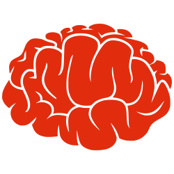 File:Red Silhouette - Brain.svg - Wikimedia Commons