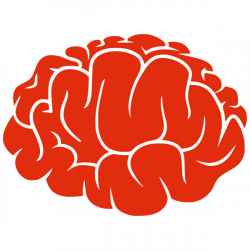 File:Red Silhouette - Brain.svg - Wikimedia Commons