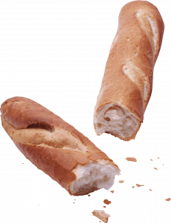 Bread Baguette Cut transparent PNG - StickPNG