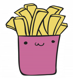 French fries Junk food Drawing Clip art - Cartoon fries 2300*2494 ...