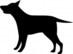 Dog breed Black Silhouette Clip art - Dog 980*734 transprent Png ...