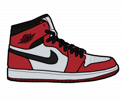 28+ Collection of Jordan 1 Bred Drawing | High quality, free ...