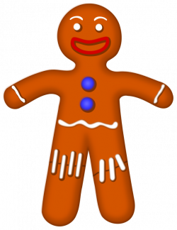 28+ Collection of Gingerbread Man Face Clipart | High quality, free ...