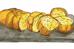 Garlic bread clipart 3 » Clipart Portal