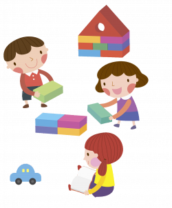 Block Child Play Clip art - Illustration children playing with ...