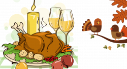 Turkey meat Thanksgiving dinner Cartoon - Thanksgiving turkey 1837 ...