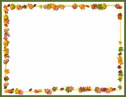 Awesome Thanksgiving Clipart Border Of Garlic B Png Inspiration And ...