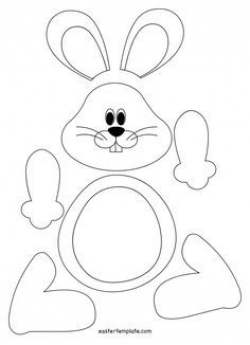 clipart rabbit body #946 | Easter | Clip art, Bunny ...