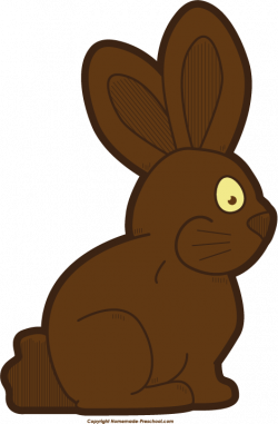 Chocholate Bunny Cartoon Clipart