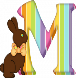 Letter M Chocolate Easter Bunny Tote Bag for Sale by Debra Miller