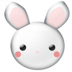 28+ Collection of Cute Rabbit Face Clipart | High quality, free ...