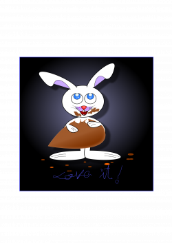 Easter Bunny Rabbit Holland Lop Computer Icons Clip art - Bunny Love ...