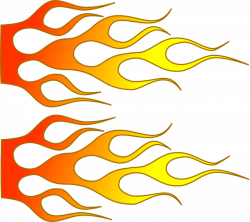 Race clipart flame - Pencil and in color race clipart flame