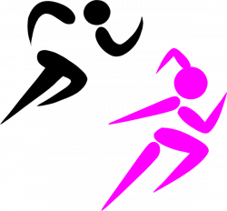 running girl clipart for free | Girl Running clip art - vector clip ...