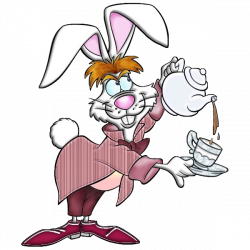 Alice In Wonderland Cartoon Character On A Transparent Background ...