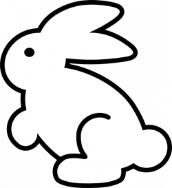 White Rabbit Silhouette at GetDrawings.com | Free for personal use ...