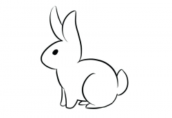 Simple Bunny Drawing | Free download best Simple Bunny ...