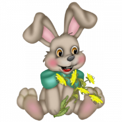 Cute Easter Bunny Cartoon Images.All Bunny Images Are PNG Format On ...