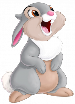 Thumper Bambi Transparent PNG Clip Art Image | Gallery Yopriceville ...