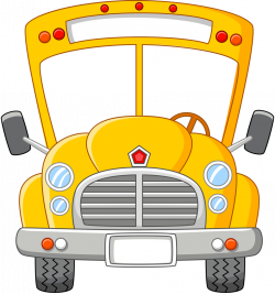 28+ Collection of School Bus Front Clipart | High quality, free ...