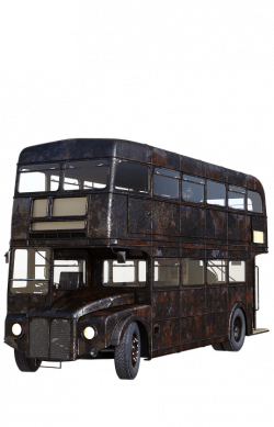 London Bus Rusty transparent PNG - StickPNG