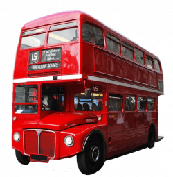 Red Double Decker Bus London transparent PNG - StickPNG