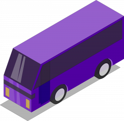 Clipart - Purple bus