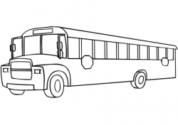 School Bus coloring page | Free Printable Coloring Pages